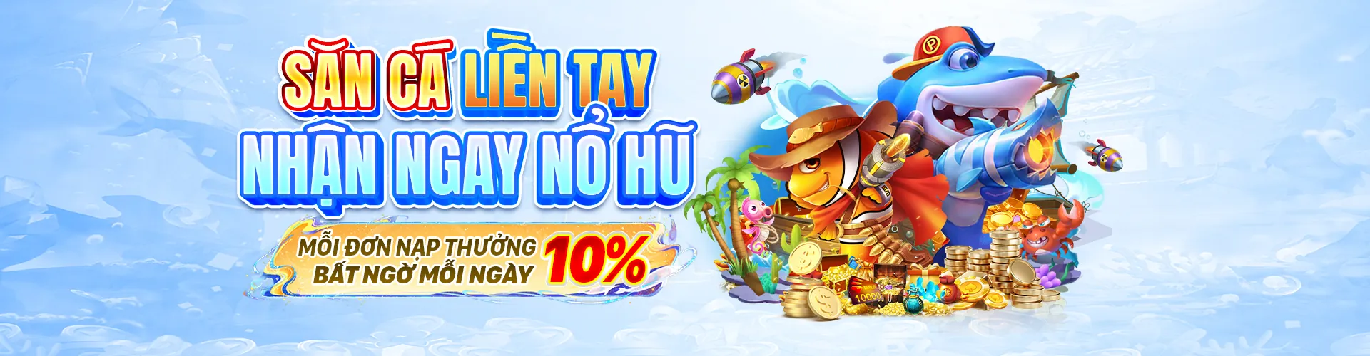 Hình ảnh chính game Bắn Cá 5net win với đồ họa sống động